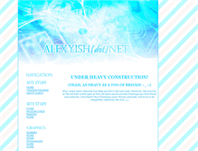 Tablet Screenshot of alexyish.net